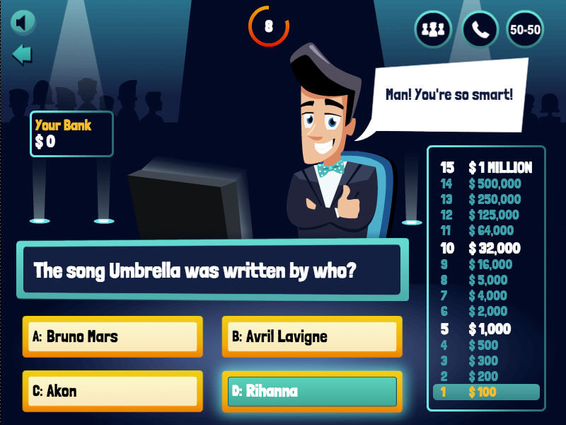 Millionär Quiz